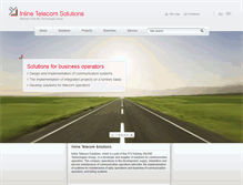 Tablet Screenshot of en.inlinetelecom.ru